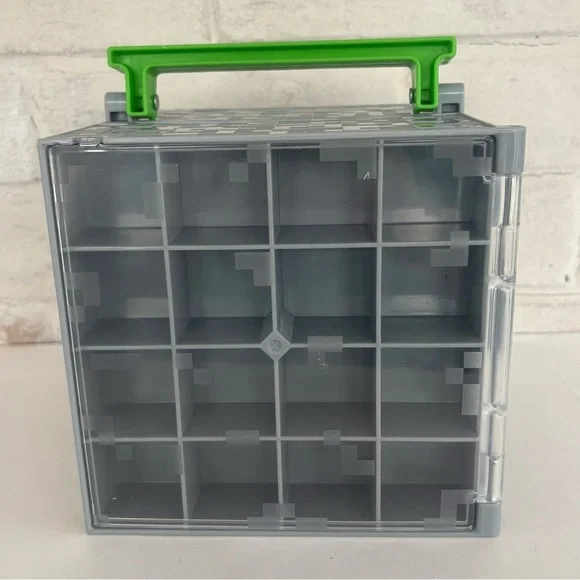 Minecraft Stone Case For Mini Figures Collector Display Case Storage Box - Picture 10 of 12